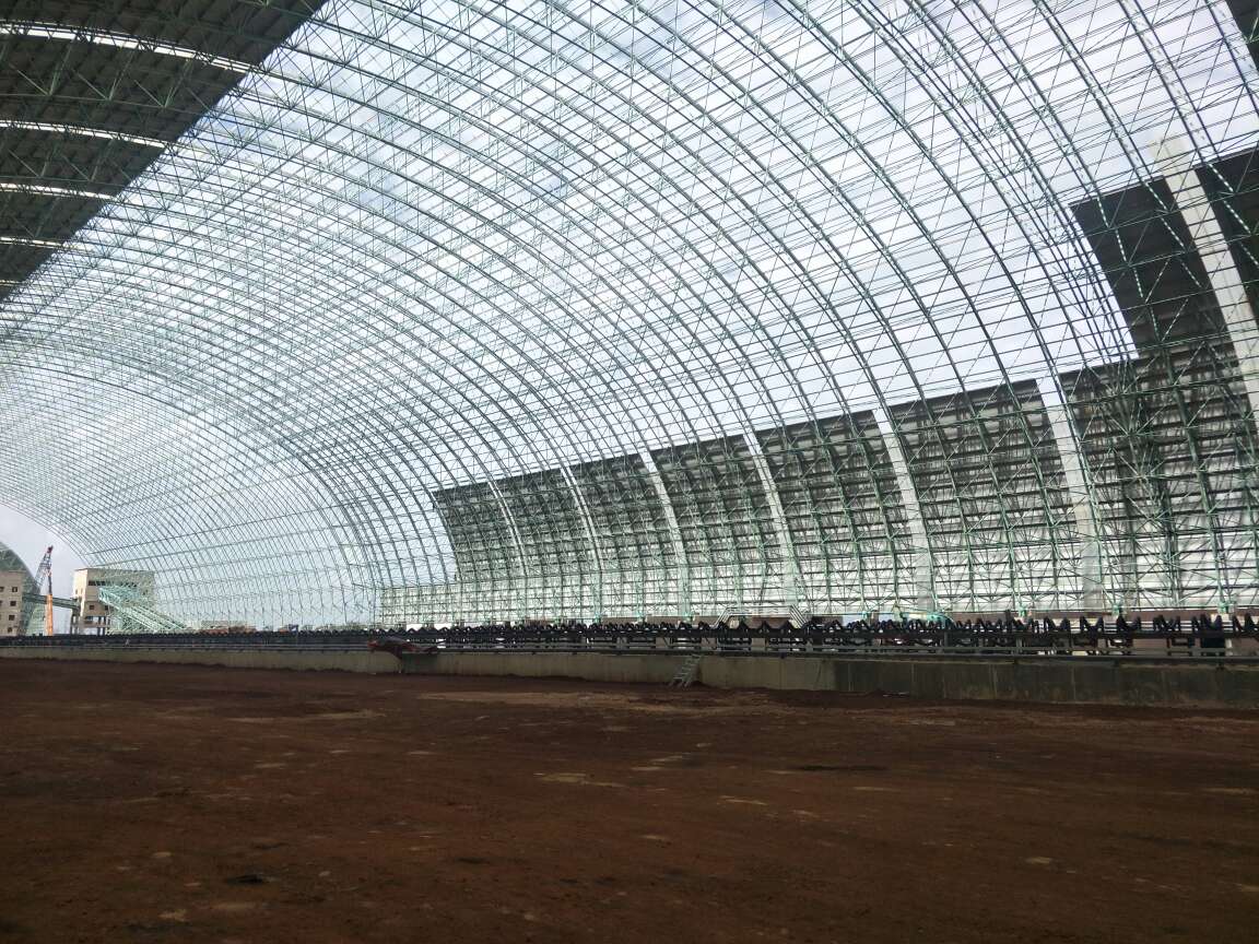 How much is the grid structure installed per square meter