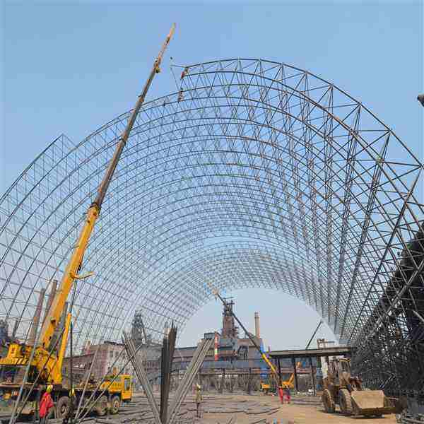 Two steps to pay special attention to when installing dry coal shed grid
